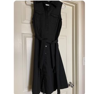 Jones New York Size 4 Tie-Belted Dress